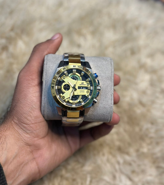 Casio Edifice EFR-540 men's chronograph watch.